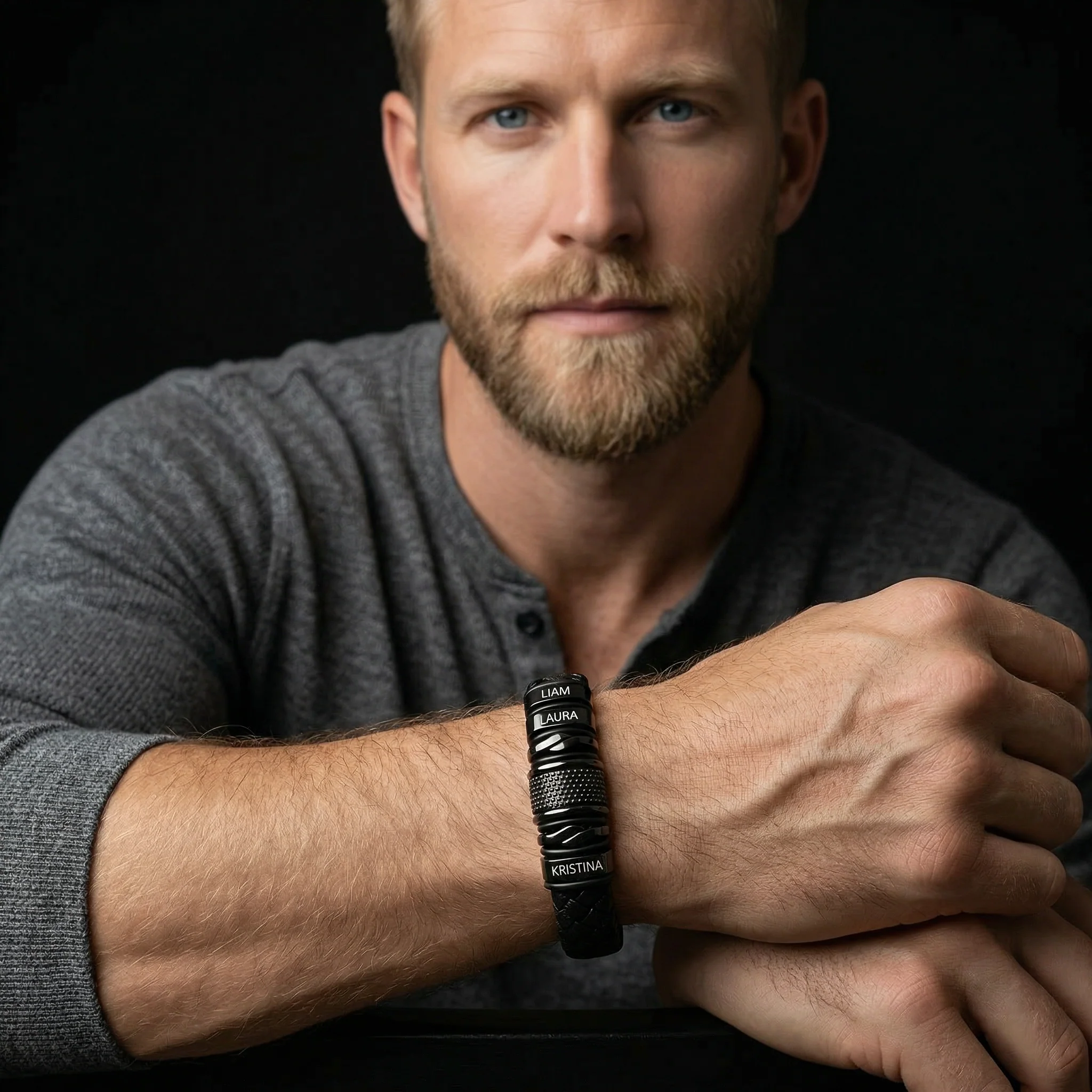 Bracelet: Black - Image 5