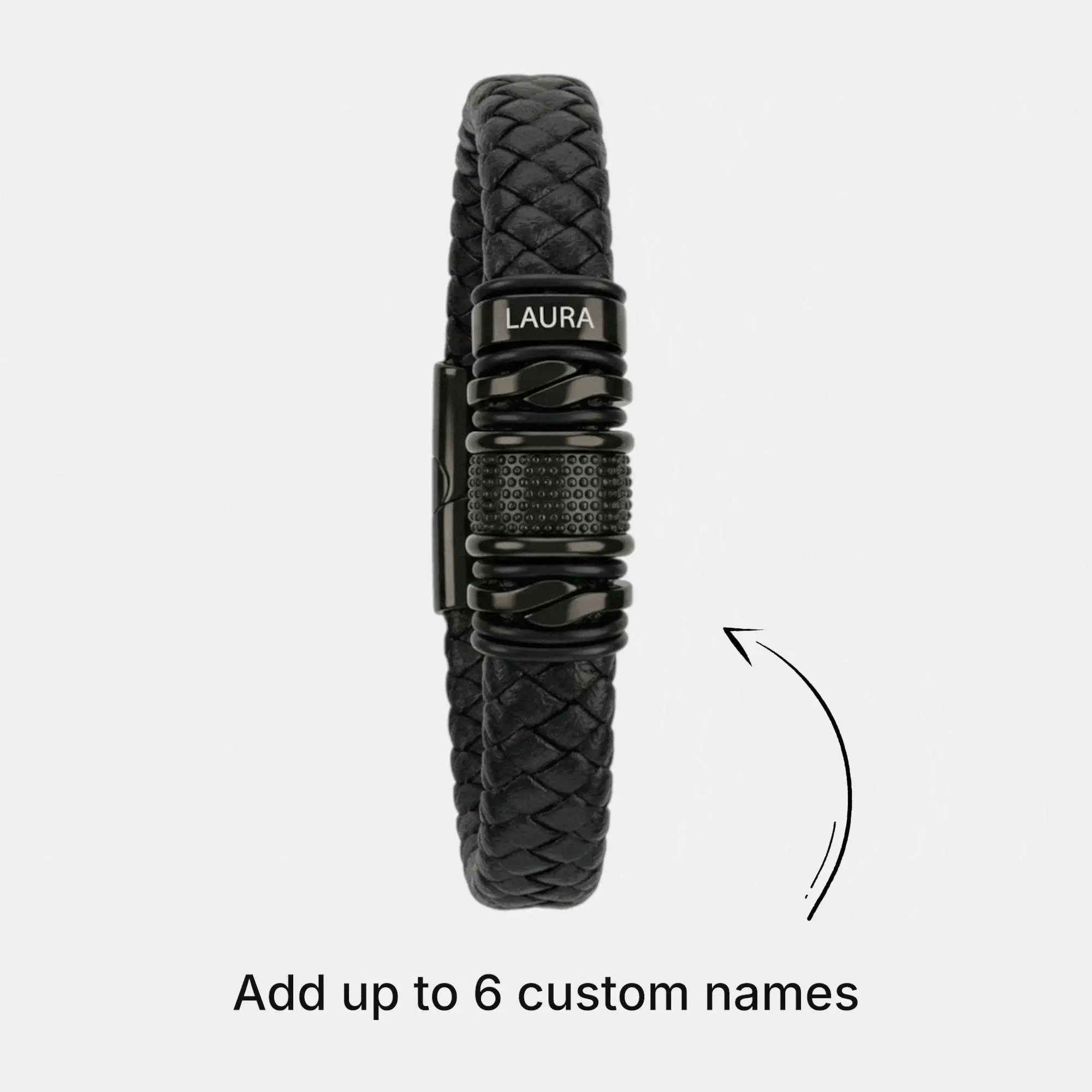 Bracelet: Black - Image 6