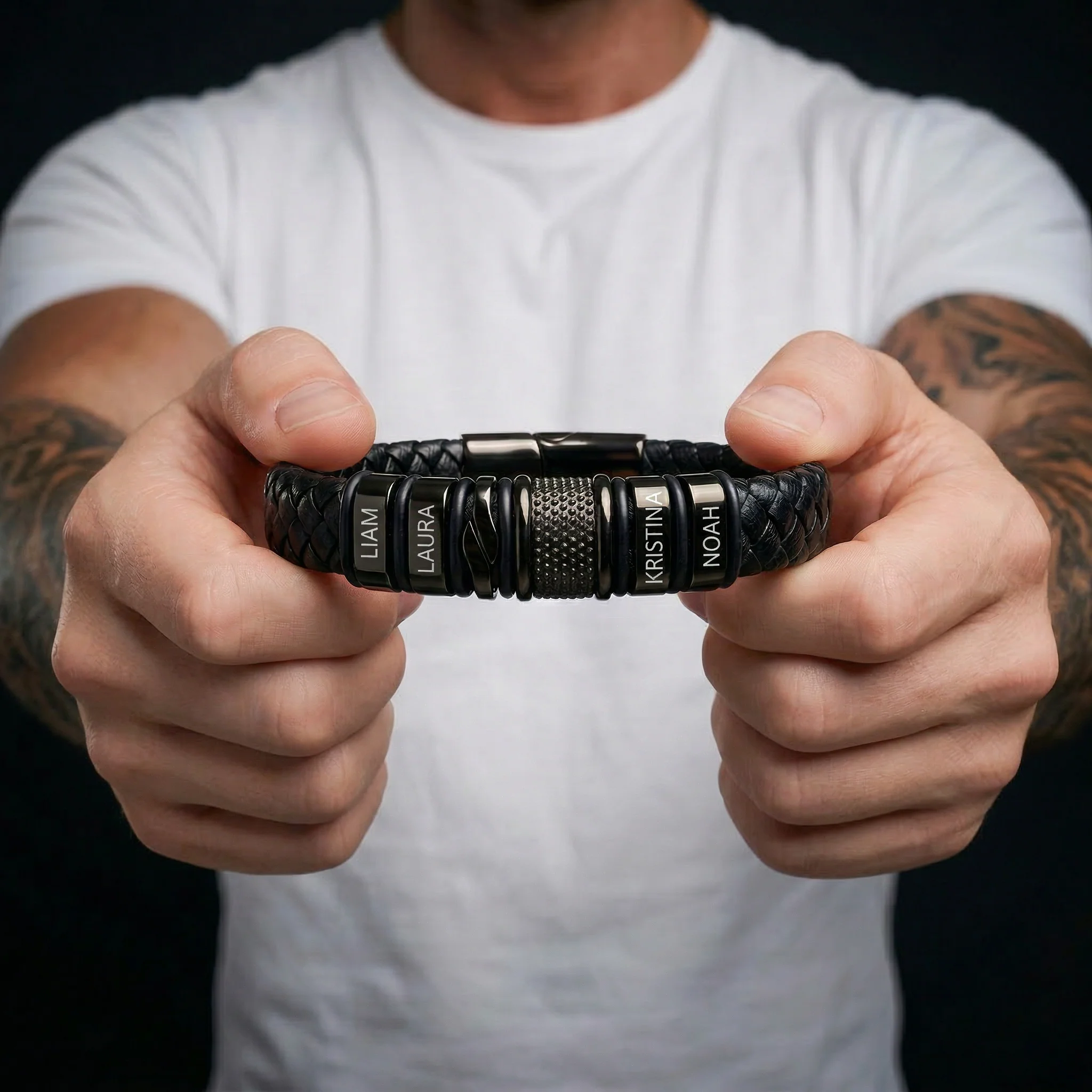 Bracelet: Black - Image 9