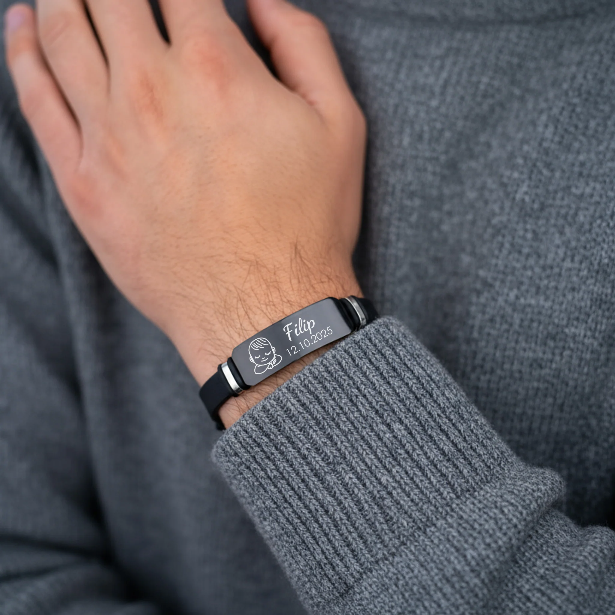 Bracelet: Happy Dad - Image 2
