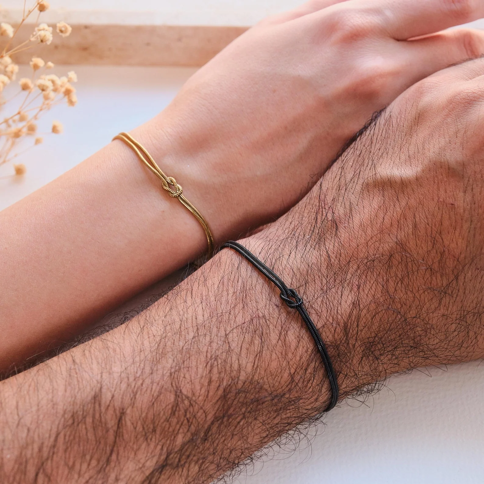 Couple Set: Love Knot Bracelet - Image 2