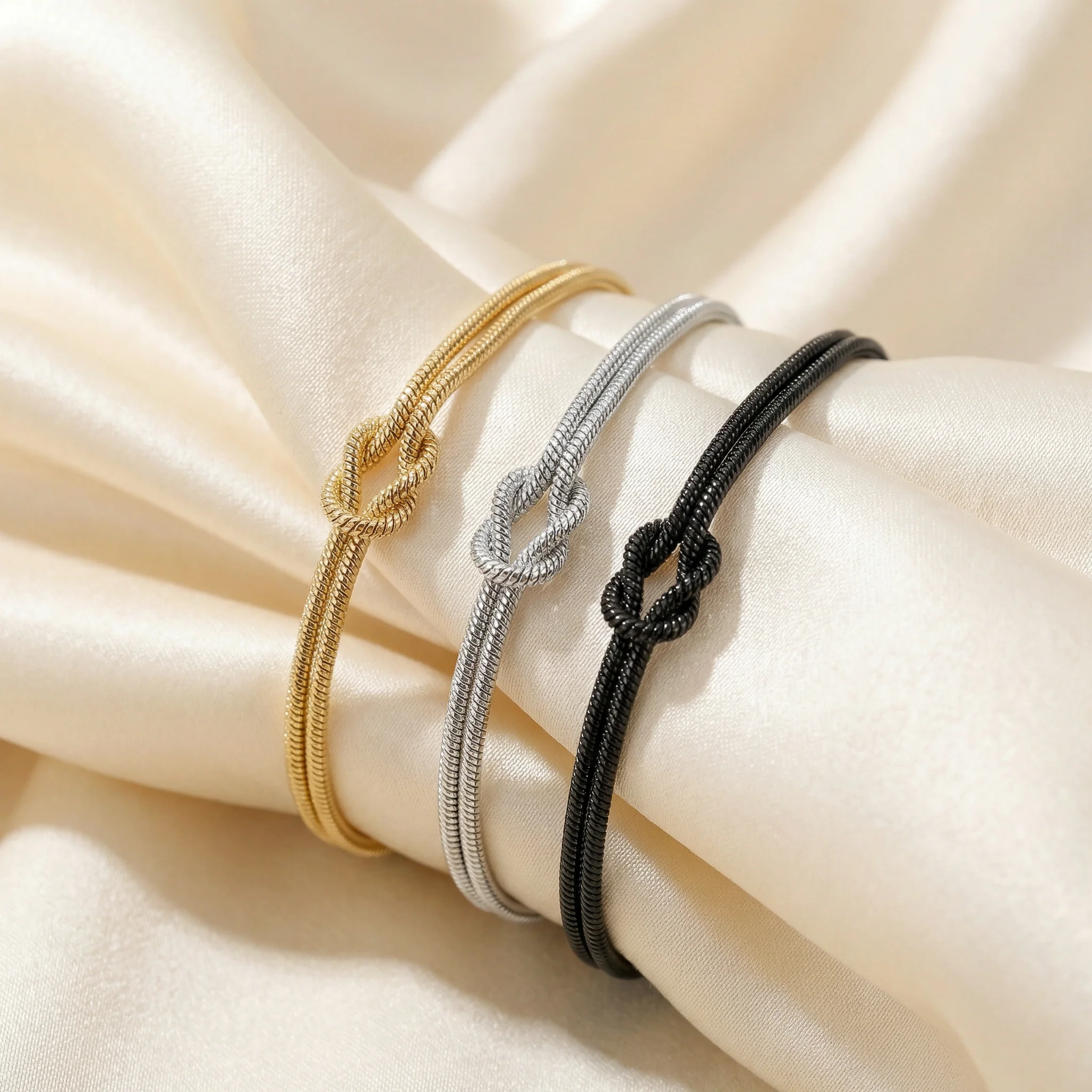 Couple Set: Love Knot Bracelet - Image 3