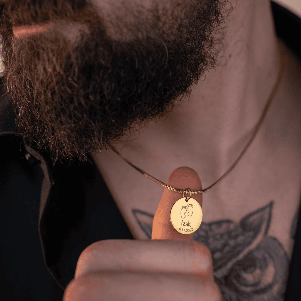 Men's Necklace: Newborn - Image 6