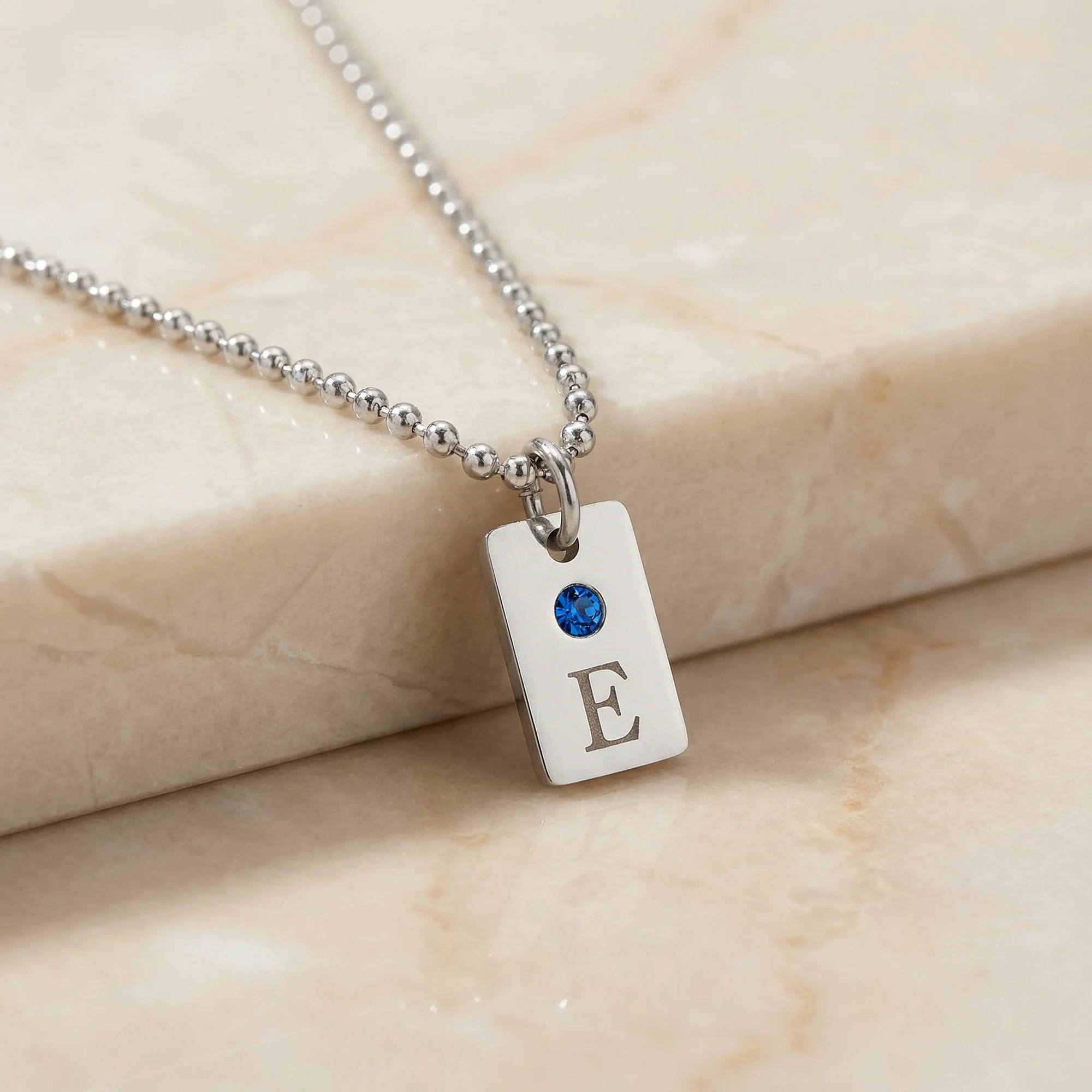 Necklace: Birthstone Tag - Image 7