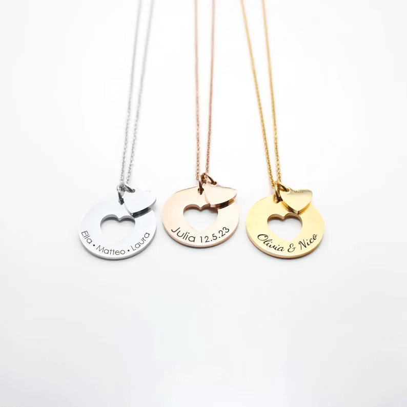 Necklace: Cut-Out Heart