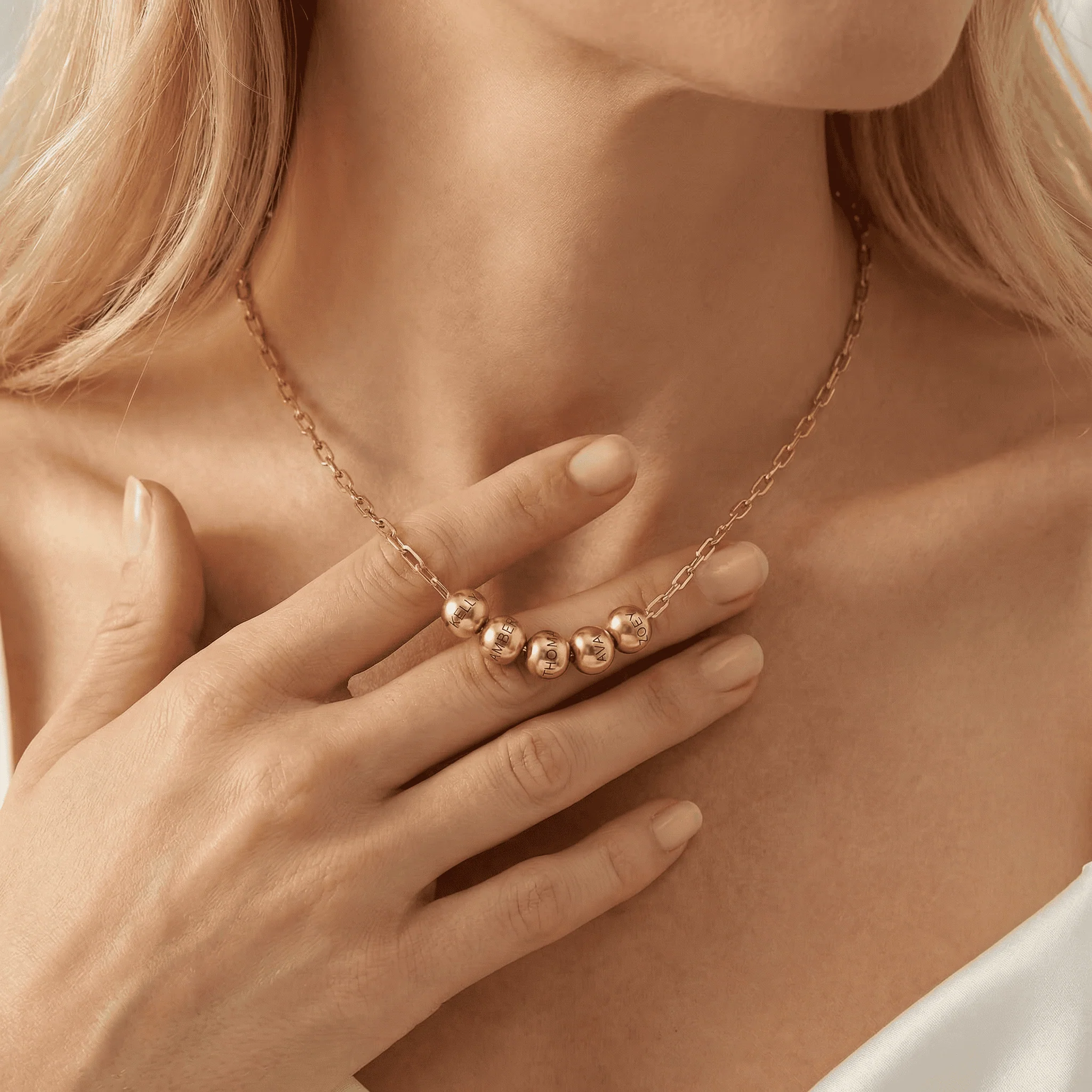 Necklace: Name Beads - Image 4