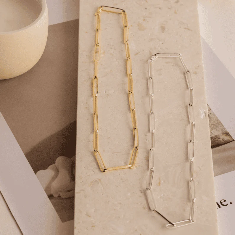 Necklace: Paper Clip - Image 2