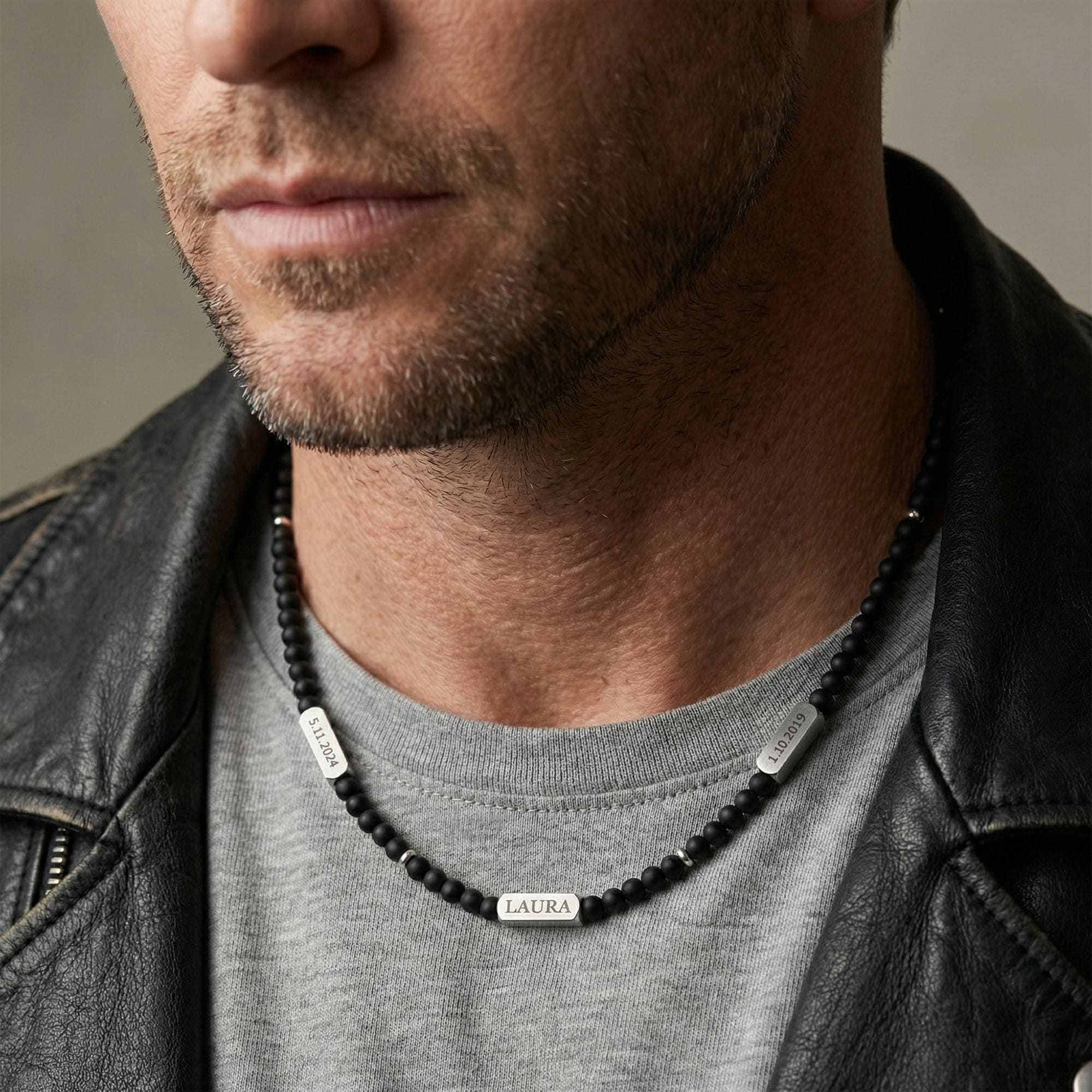 Necklace: Tribute [Matte Black] - Image 4
