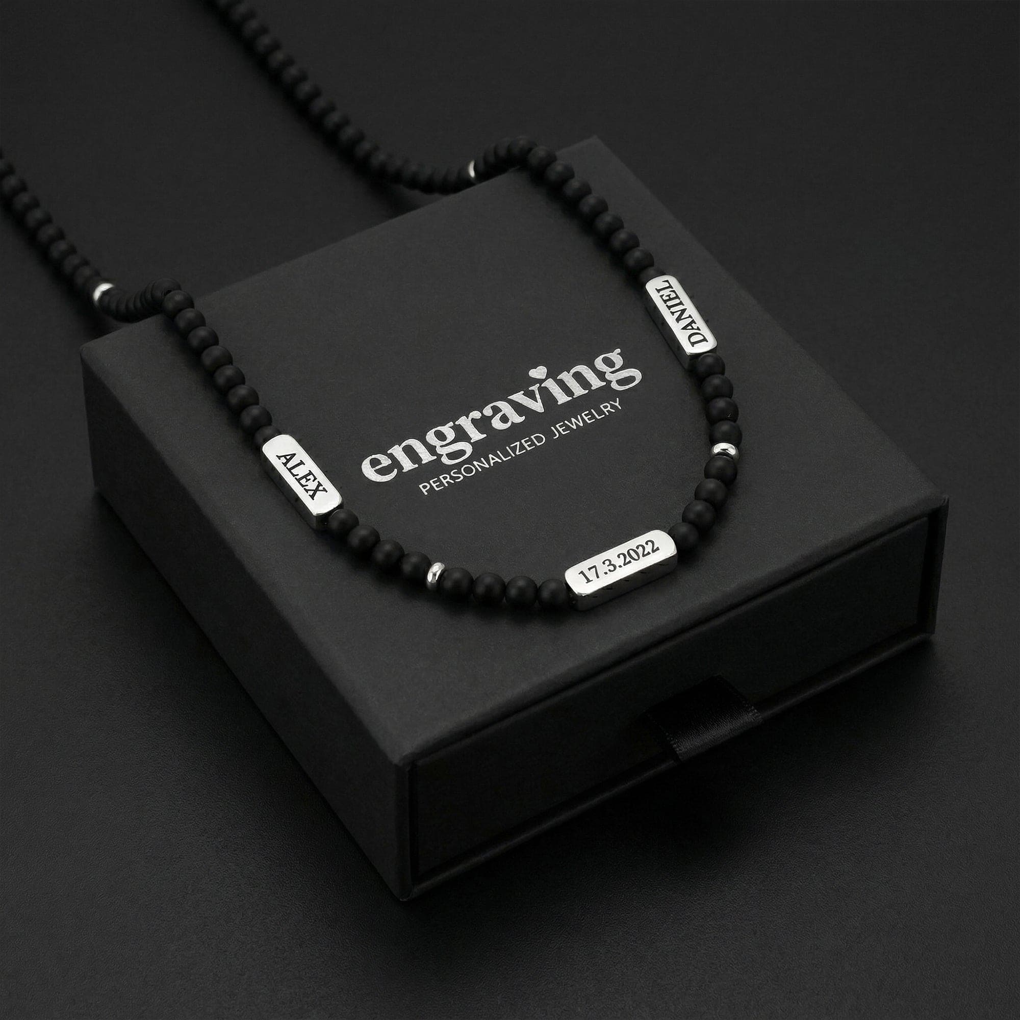 Necklace: Tribute [Matte Black] - Image 6