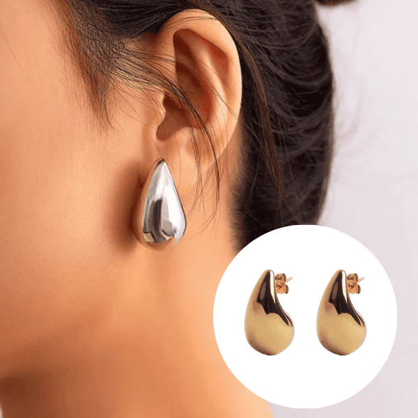 Earrings: Tear Drop - Image 4